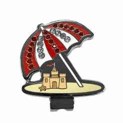 Cutter & Buck Ahead Crystal Hat Clip - Beach Umbrella