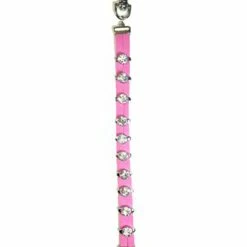 Navika Leather Crystal Stroke Counter Pink