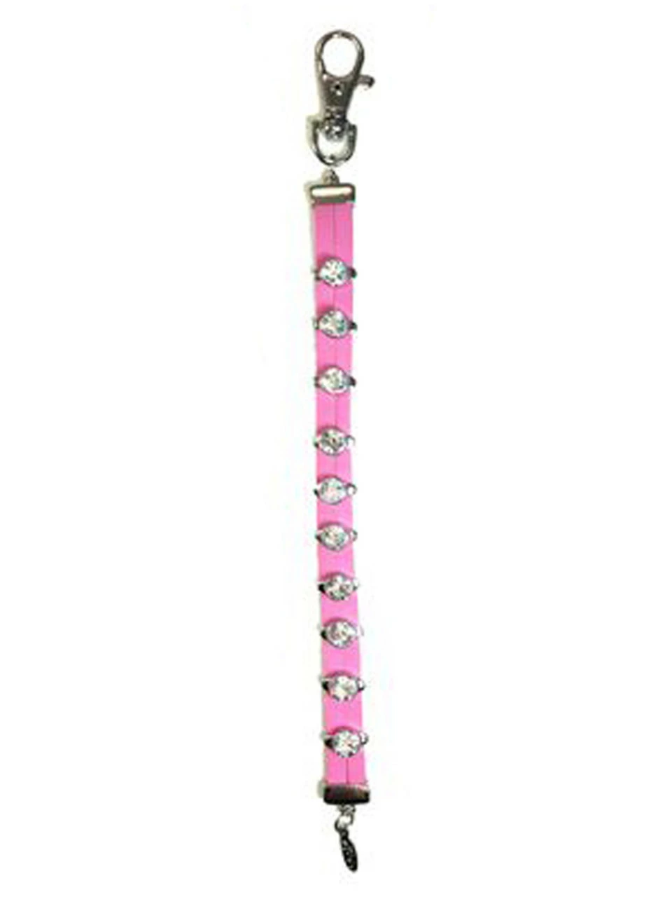 Navika Leather Crystal Stroke Counter Pink