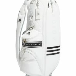 Adidas 3-Stripe PU Womens Cart Bag - White