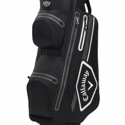 Callaway Chev Dry 14 Cart Bag - Black/White/Charcoal