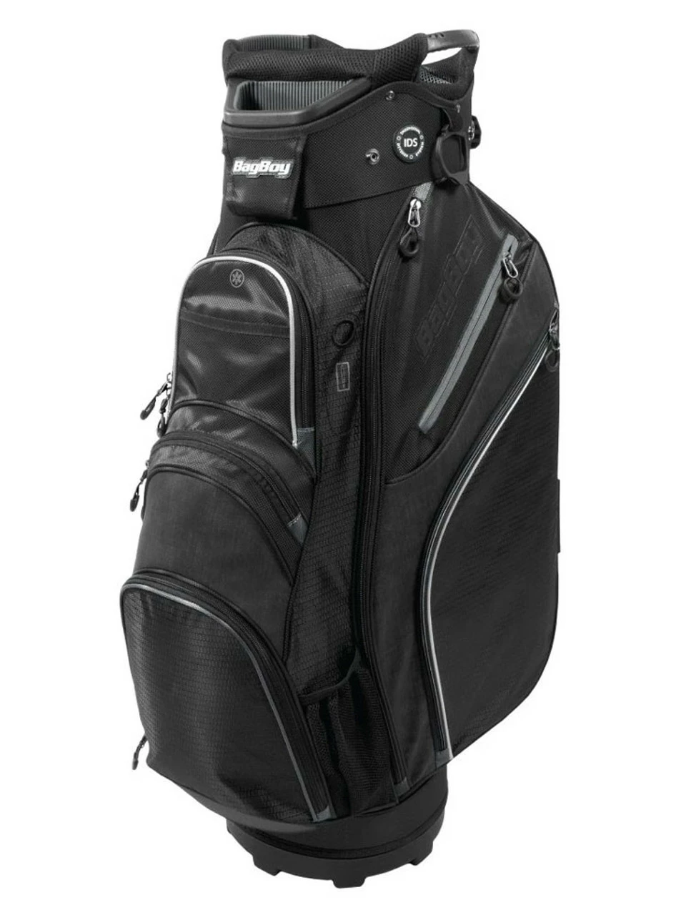 Bag Boy Chiller Cart Bag - Black/Charcoal/Silver