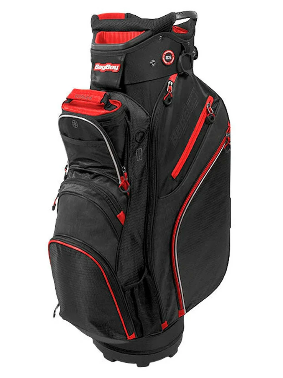 Bag Boy Chiller Cart Bag - Black/Red/Silver