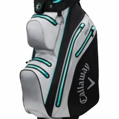Callaway Org 14 Hyper Dry Cart Bag - Silver/Black/Green