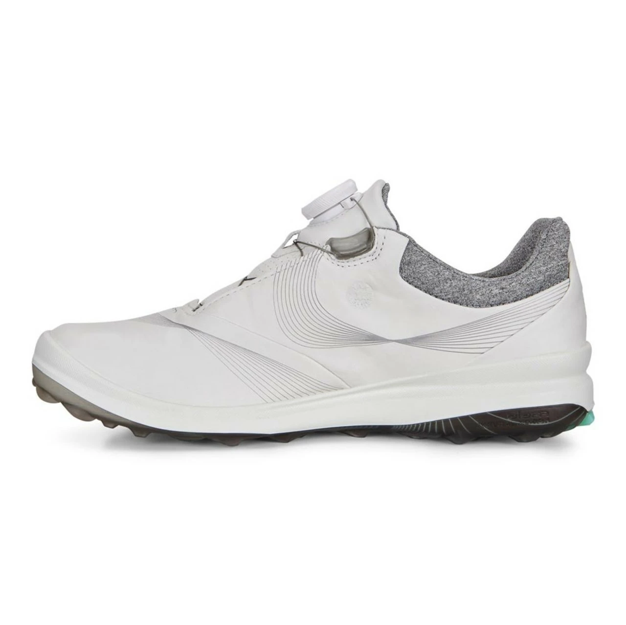 ECCO Women's Biom Hybrid 3 BOA Golf Shoes - White/Emerald - Image 2