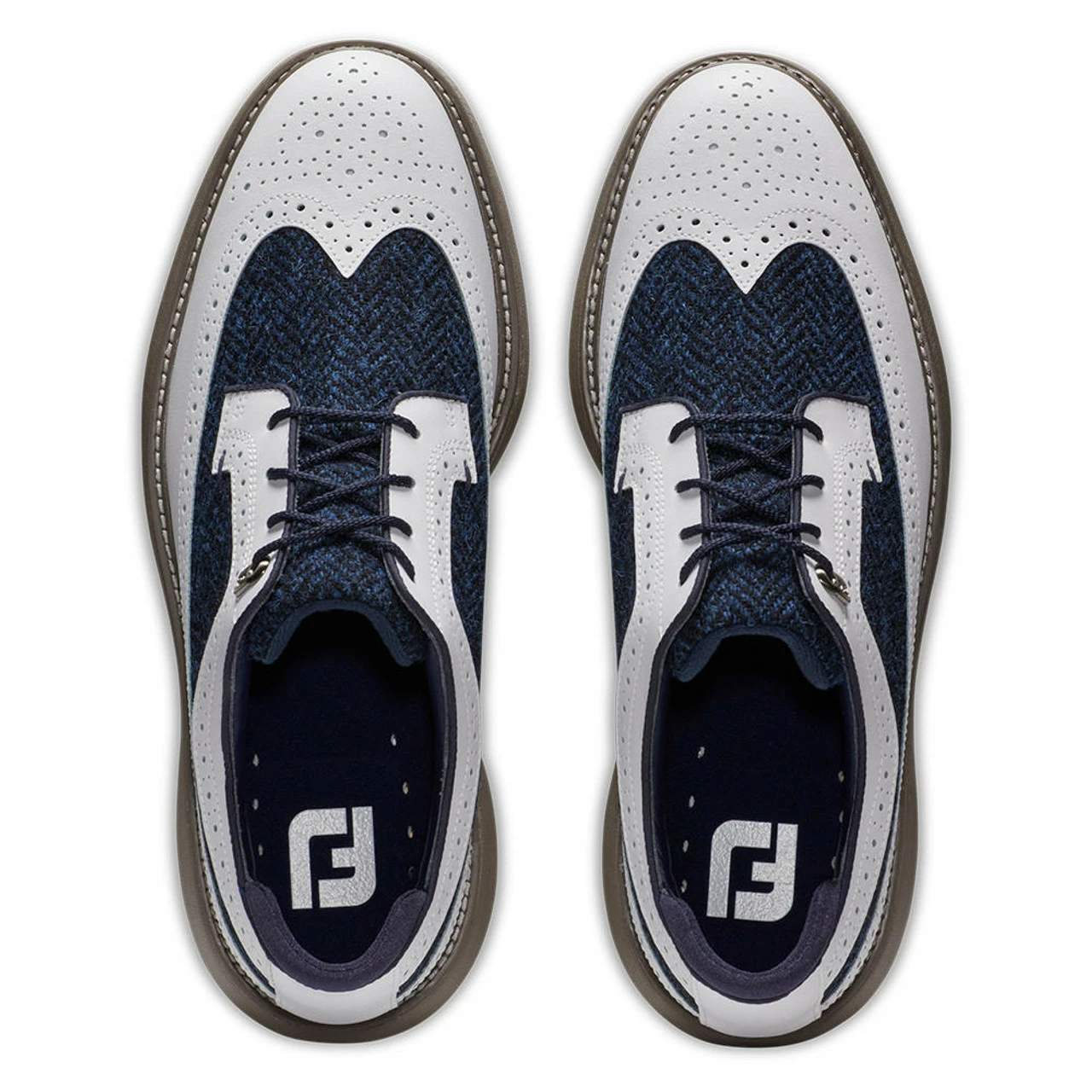 FootJoy Men's Limited Edition Harris Tweed Traditions Golf Shoes 57923 - Image 7