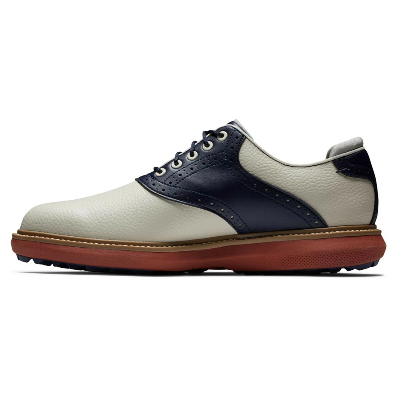 FootJoy Men's Traditions Spikeless Golf Shoes - Image 8
