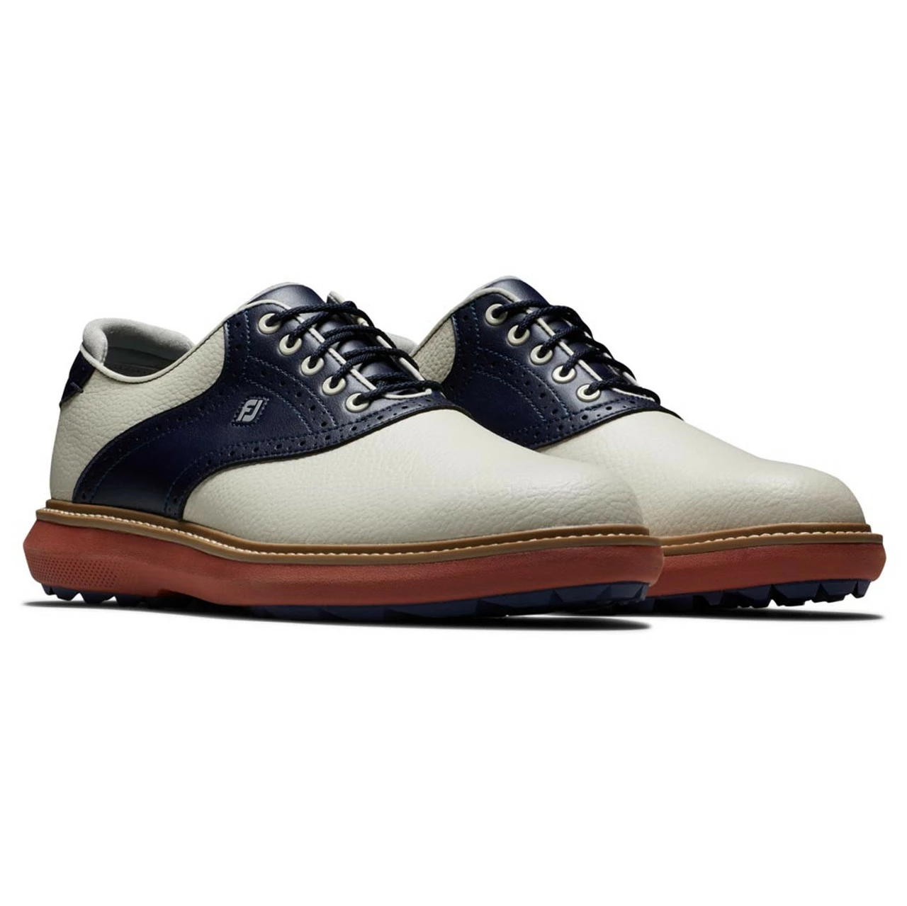 FootJoy Men's Traditions Spikeless Golf Shoes - Image 11