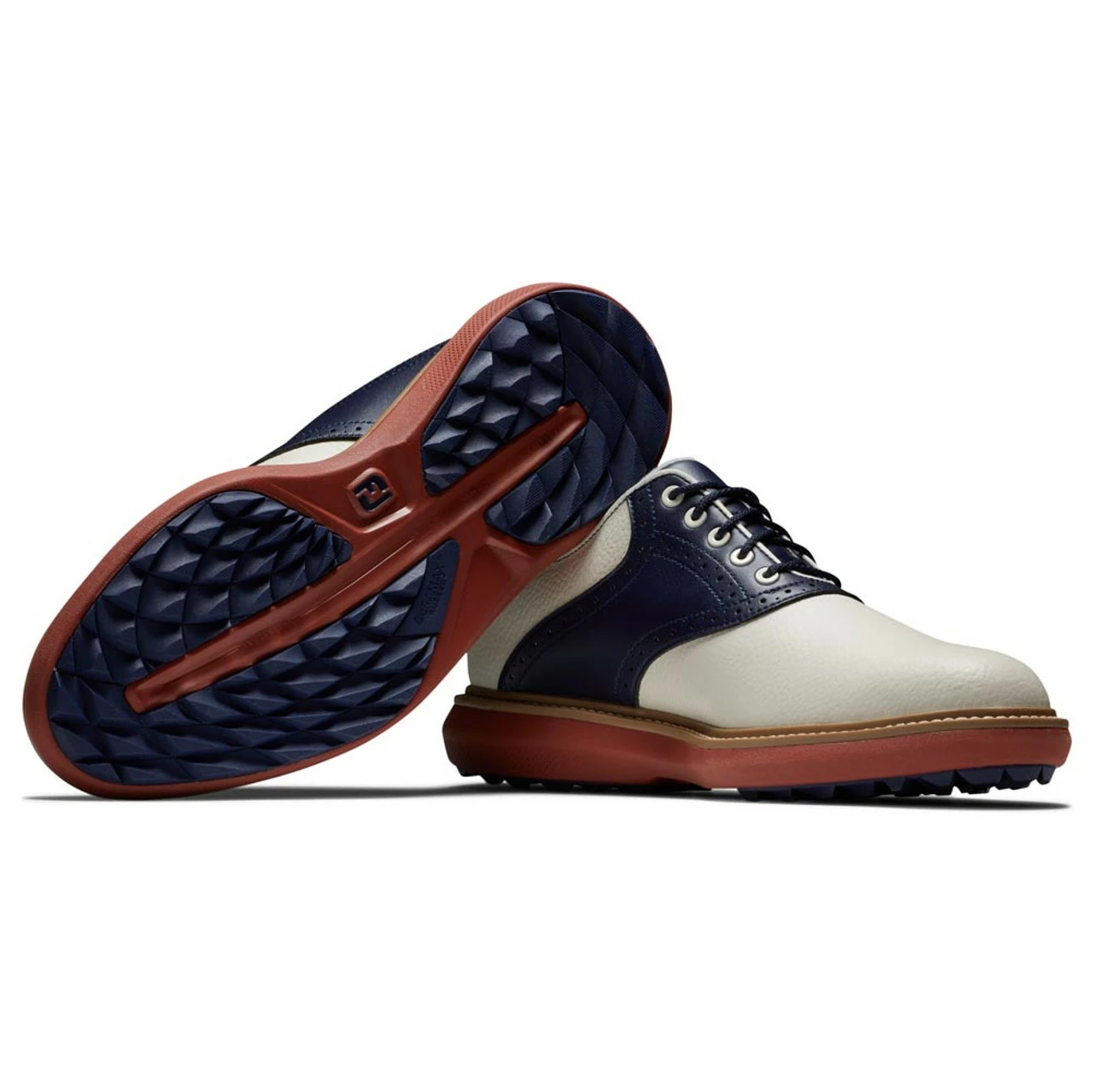 FootJoy Men's Traditions Spikeless Golf Shoes - Image 12