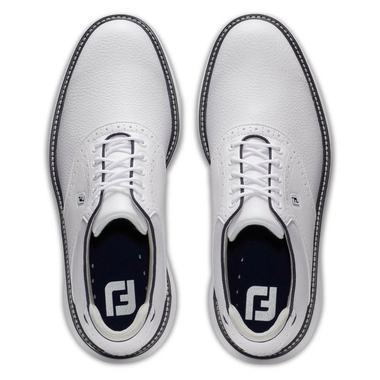 FootJoy Men's Traditions Spikeless Golf Shoes - Image 15