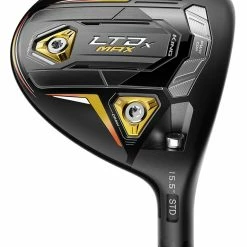 Cobra King LTDx Max Fairway Wood - Black/Gold Fusion