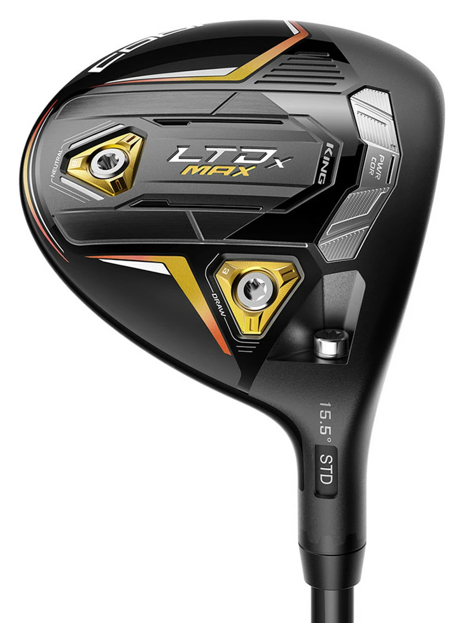 Cobra King LTDx Max Fairway Wood - Black/Gold Fusion