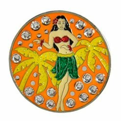 Navika Swarovski Crystal Hula Girl Marker