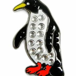 Navika Swarovski Crystal Penguin Marker