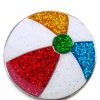 Navika Glitzy Beachball Ball Marker