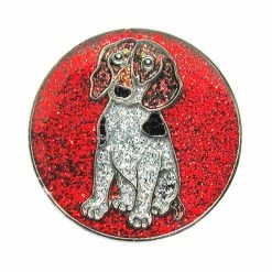 Navika Glitzy Doggie Ball Marker