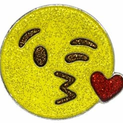 Navika Glitzy Emoji Mwah Ball Marker