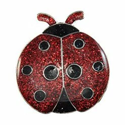 Navika Glitzy Ladybug Ball Marker