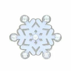 Navika Glitzy Snowflake Ball Marker