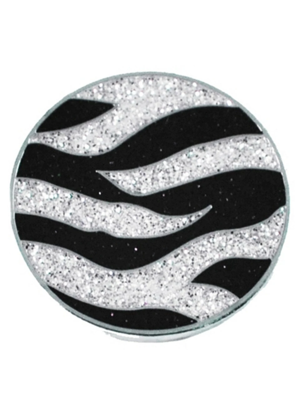 Navika Glitzy Zebra Ball Marker