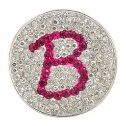 Navika Micro Pave Crystal Initial B Marker