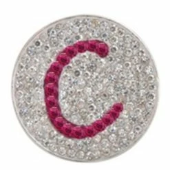 Navika Micro Pave Crystal Initial C Marker