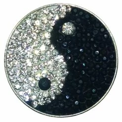 Navika Micro Pave Crystal Yin To My Yang Marker