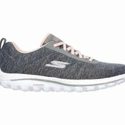 Skechers Women's Go Golf Walk Sport Golf Shoes - Gray/Pink