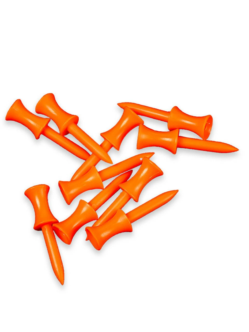 Elim Correct Height Golf Tees - 50 Pack Orange