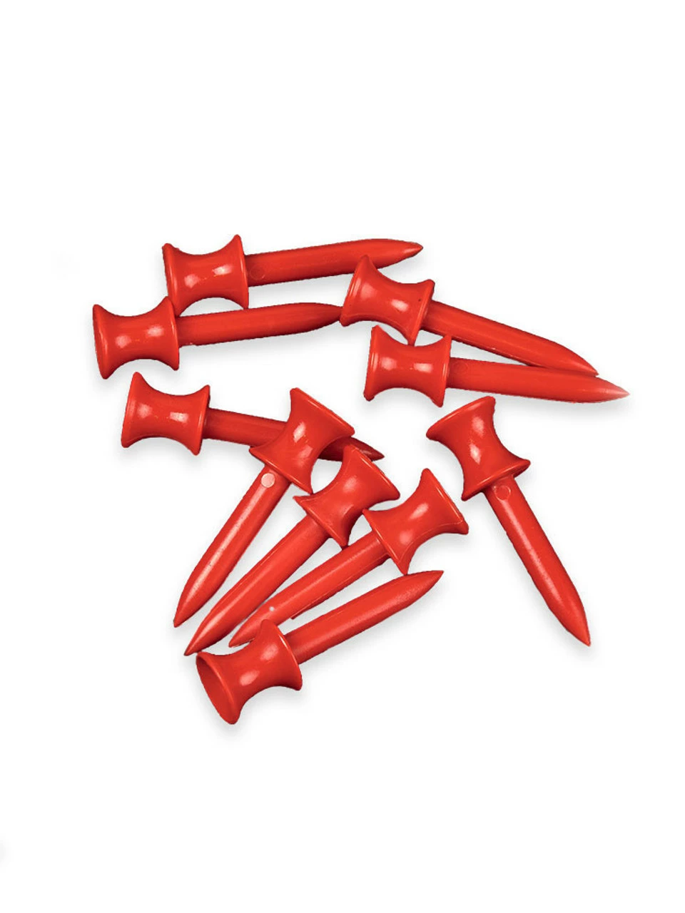 Elim Correct Height Golf Tees - 50 Pack Red