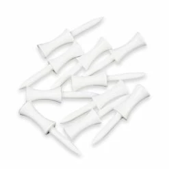 Elim Correct Height Golf Tees - 50 Pack White
