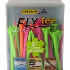 CHAMP Neon Fly Tees 30 Pack 2.75 Inch Mixed