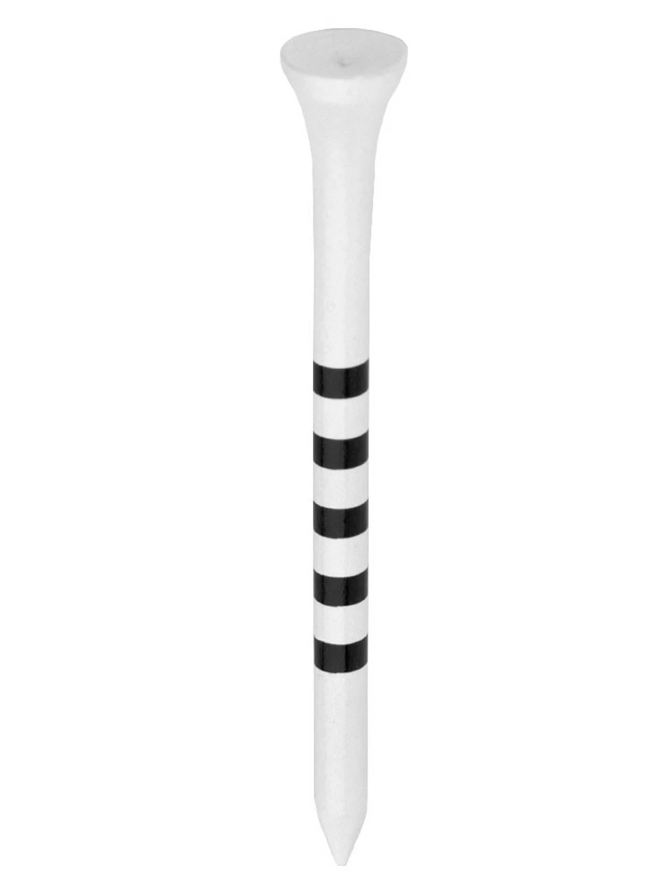 Redback Sport Redback Opti Height Wooden Golf Tees 3 1/4 Inch - White/Black