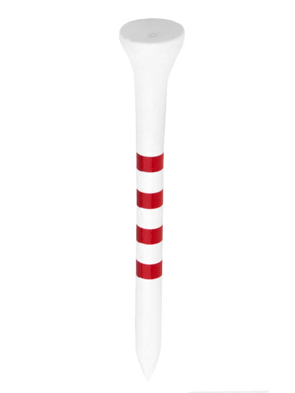 Redback Sport Redback Opti Height Wooden Golf Tees 2 3/4 Inch - White/Red