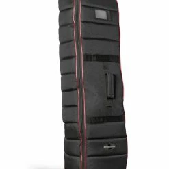 Stonehaven Stand Bag Wheeled Travel Cover - Black/Red