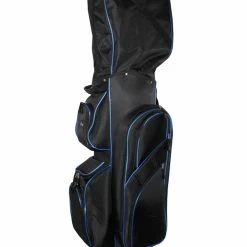 Stonehaven Ferrier Wheeled Travel Bag Black/Blue