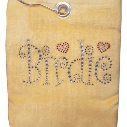 Navika Bling Birdie Towel Yellow