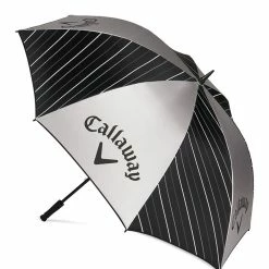 Callaway UV Umbrella - Black/Silver/White