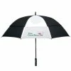 GustBuster Pro Series Gold Umbrella 62 Inch Black/White