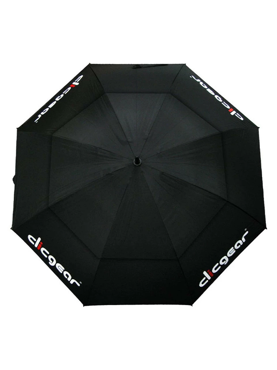 Clicgear Double Canopy 68 Inch Umbrella Black